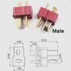 10PCS T- Plug Male & Female Connectors Deans Style For RC LiPo Battery