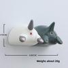 Cartoon Cute Cat Butt Shape Resin Magnetic Refrigerator Decoration For Gifts