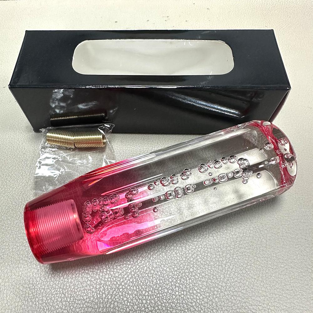 Car Gear Shift Head Car Manual Shifter Head Shift Knob Stick Crystal Transparent Bubble Gear Shift Knob Multiple colors
