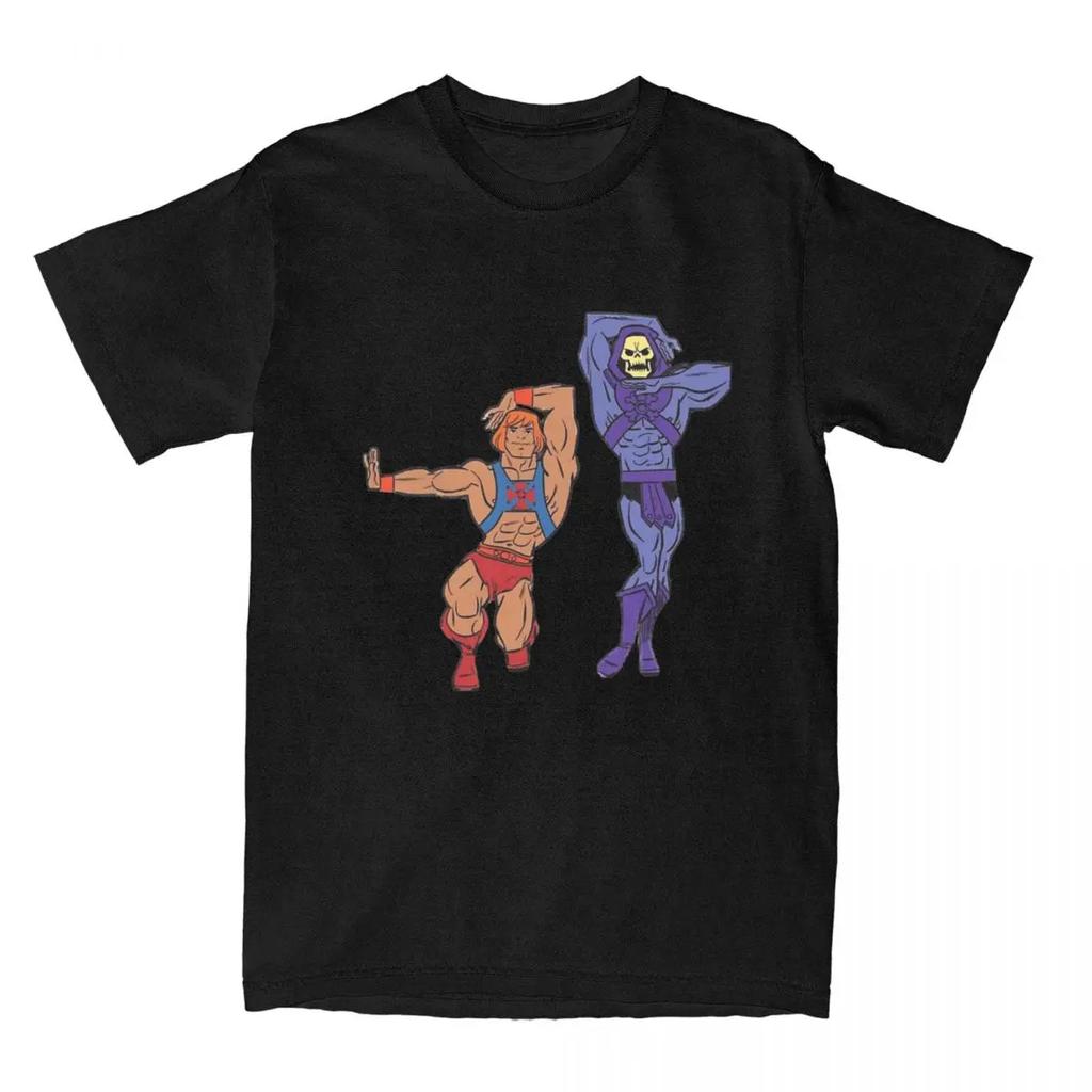 Мастера Вселенной He-man Skeleton Apparel Shirt для мужчин и женщин Heman He Man Awesome Printed Clot