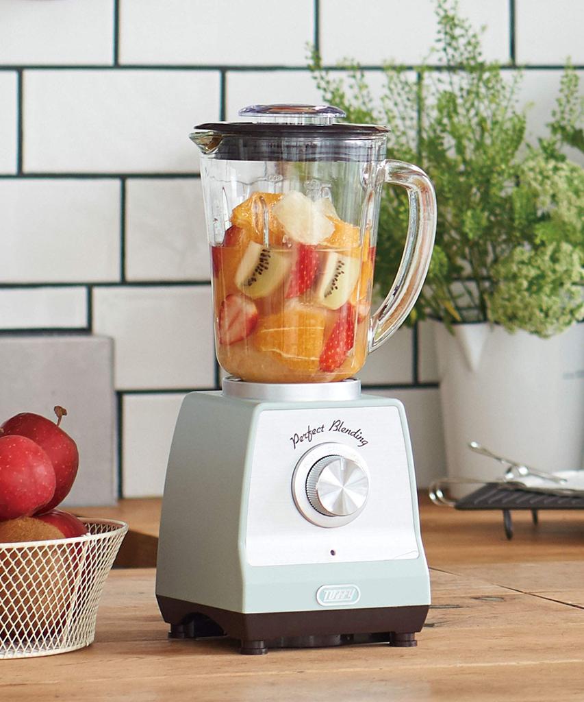 Домашний блендер Ретро-блендер Миксер Соковыжималка 600 мл Скорость вращения Функция импульса Совместимость со льдом и замороженными фруктами Жизнь в одиночестве Жизнь с двумя Стильный