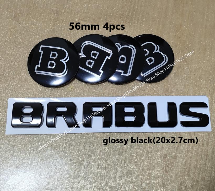 Модифицированная заглушка колеса Значок логотипа B Наклейка-эмблема для BRABUS W464 G63 G65 W463 G500 G350 W213 W204 W205 W253 W210 W211 W220
