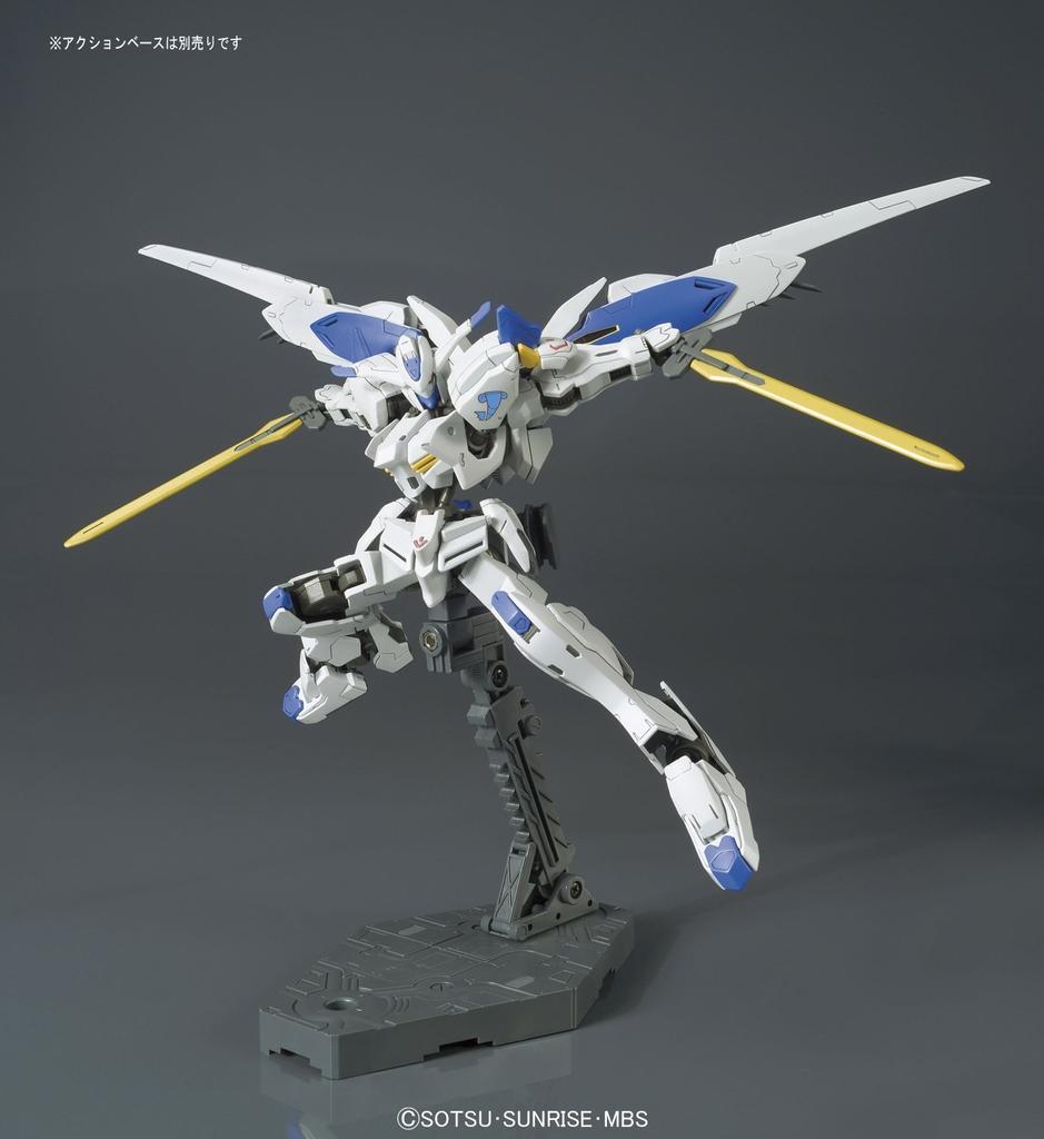 Пластиковая модель HG Mobile Suit Gundam Orphans Gundam Bael в масштабе Iron-Blooded 1/144 с цветовой кодировкой