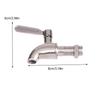 304 Stainless Steel Spigot Water Tap Faucet For Beer Juice Beverage Drink Wine Barrel Dispenser Tap