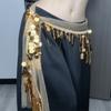 Long Tassel Belly Dance Belt Glitter Sequins Sequin Waist Chain  Carnival Celebration
