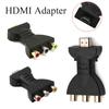 Durable Digital Signal Gold-plated Audio Adapter HDMI To 3 RGB/RCA Video Component Converter