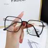 Women'S Large Frame Anti-Blue Light Myopia Glasses New Style Near Sighted Short-Sighted Diopter 0 To -4.0 Eyeglasses