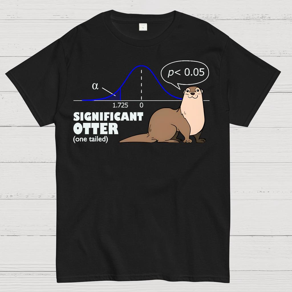 Significant Otter (One Tailed) Unisex 100% Cotton Summer Casual Cool Loose T-Shirt