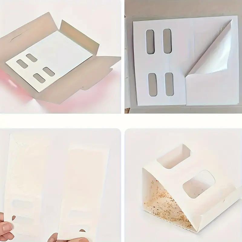 6PCS Ultimate Cockroach Eliminator Traps - Super-Effective Glue Technology, Non-Toxic, Easy Sticker Design for Rapid Pest Control In Homes