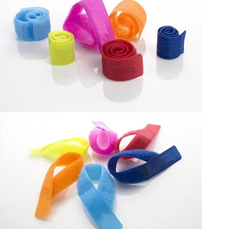 5 шт. многоразовый держатель для намотки цветных лент для обертывания кабельных стяжек