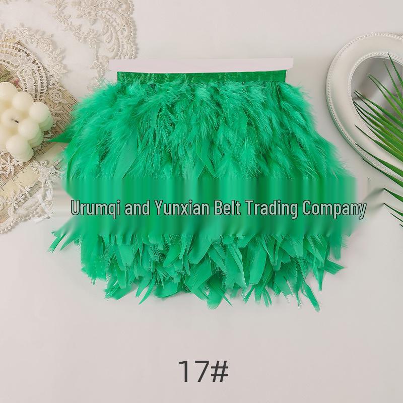 Отделка из перьев индейки 10-15 см для одежды, DIY и украшений