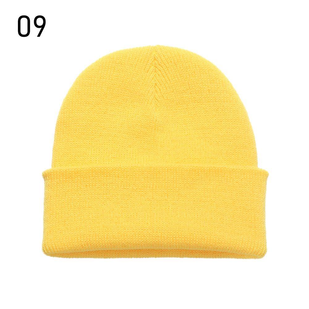 Ladies Casual Cap Woman/Men Female Beanie Caps Winter Autumn Hats Knitted Beanies Warmer Bonnet