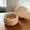 5cm Wood Storage Box Necklace Organize Baby Fetal Hair Box Creative Primary Teeth Storage  Home