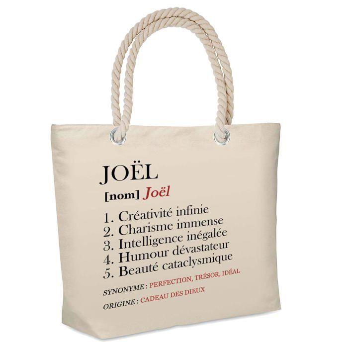 Sac isotherme - PLANETEE - Joël Définition - Coton réutilisable - Grande contenance - Imprimé en France