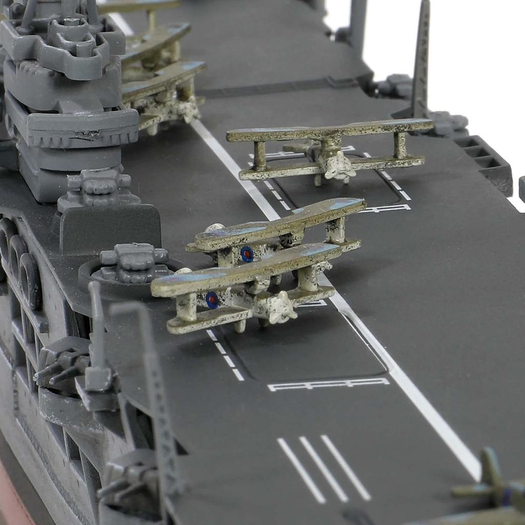Корпус авианосца Королевского флота WALTERSONS Ark Royal, готовый продукт 1/700, Вторая мировая война (Полная версия)