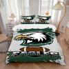 3Pcs Eagles Football Spirit Wear Bedding Sets For All Sizes New 3D Printed Bed Cover Comforter Duvet Cover Pillowcase Bedroom Decoration