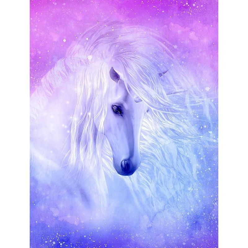 Полный 5D алмазов картина скачущий конь DIY Алмазная вышивка Алмазная мозаика наборы крестиков домашний декор подарок