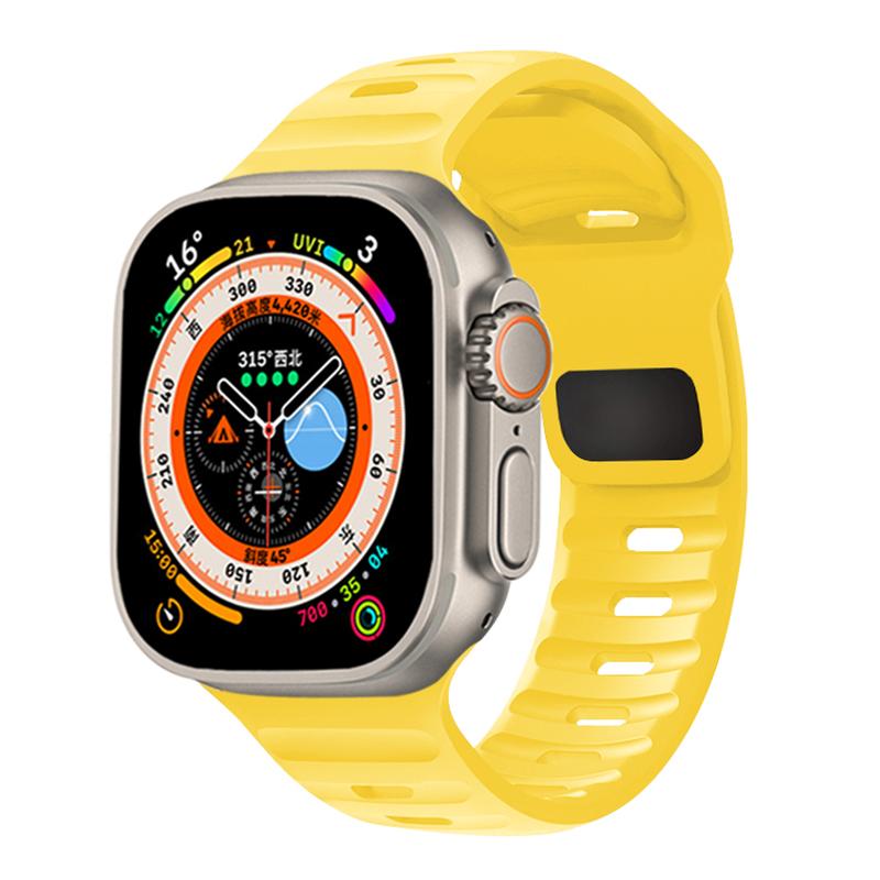 Спортивный ремешок для Apple Watch Band 44 мм, 49 мм, 45 мм, 42 мм, 41 мм, 40 мм, аксессуары, браслет Correa iwatch Series 8, 7, 6, 5, 4, 3 se ultra