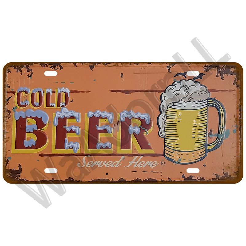 Vintage Metal Sign Brand Cafe Drink Coffee Beer Tin Sign Funny Poster Home Decor For Bar Pub Club Man Cave Wall Decoration Art
