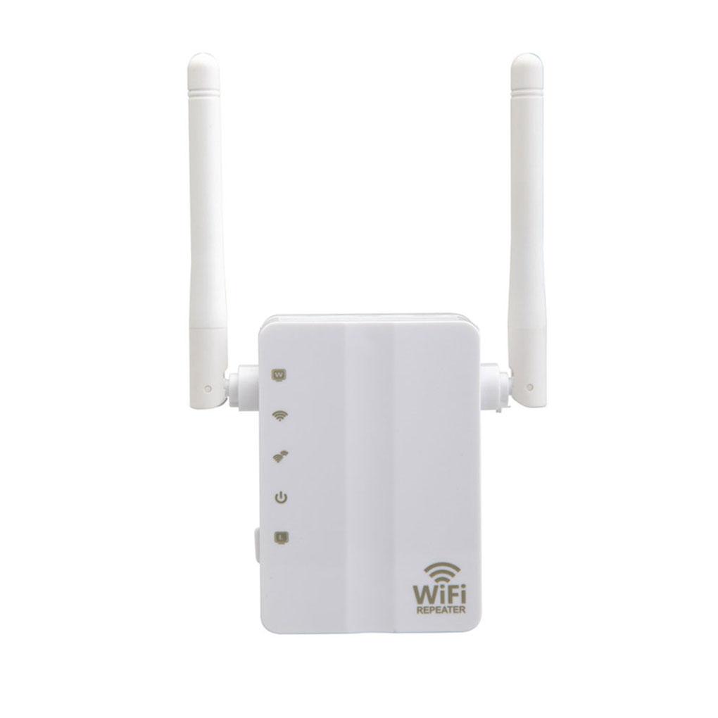 Dual Antenna 2\.4G Wifi Home Office Wifi Signal Extender Wireless Amplifier