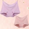 XL- 6XL Cotton  Womens Antibacterial Lingerie High Waist Panties Striped Underpants Breathable Underwear Female Intimates