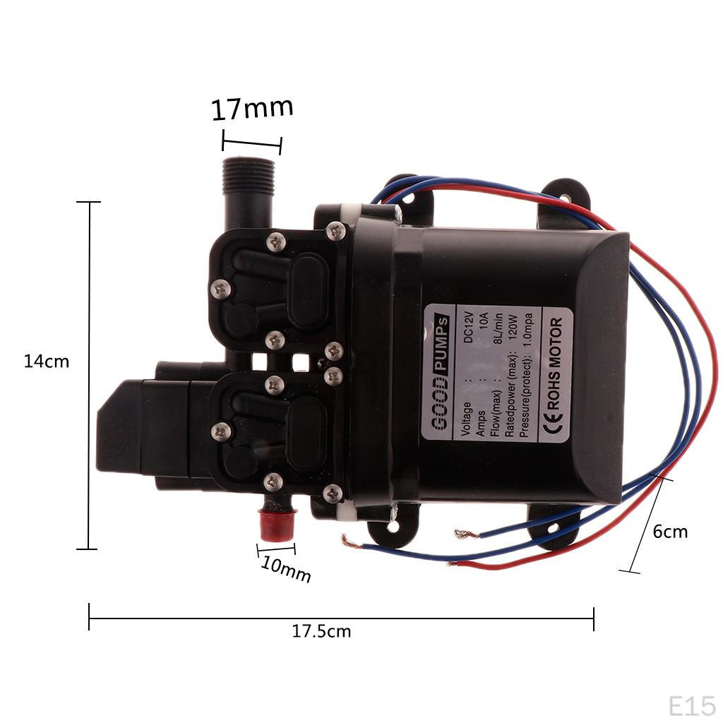 Водяной насос самовсасывающий мембранный автоматический переключатель высокого давления