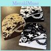 Halloween Skull Ghost Star Beanie With High Top Style For Winter Casual Wear