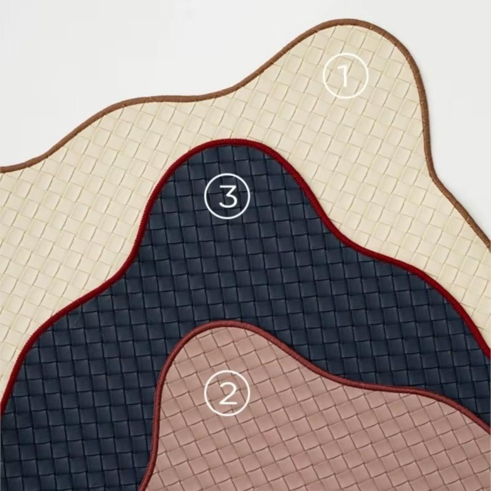 Oil-Proof Dining Mat Heat-Resistant Table Mats Nordic Solid Place Mat Kitchen Supply