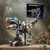 Механические Строительные Блоки Динозавры Юрского Периода Кирпич Тираннозавр Рекс Креативная Модель Животного Подарки на День Рождения Хэллоуин Рождество