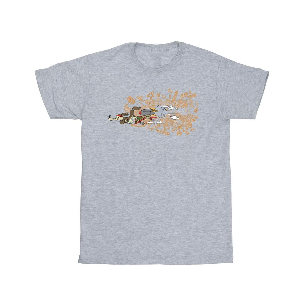 Looney Tunes Mens ACME Doodles Wile E Coyote T-Shirt