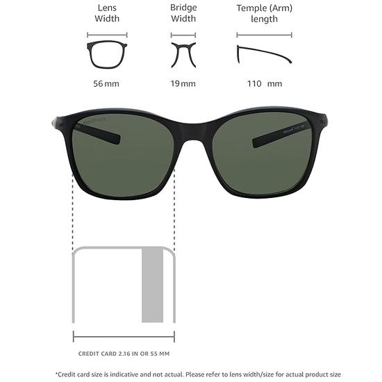 Солнцезащитные очки Fastrack Square Shaped с линзами 100% UV Protected для мужчин
