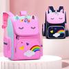 Kid Backpack for Girl Unicorn Children Waterproof Bookbag Rainbow Eyes School Bag Teen Girl Backpack for Traveling