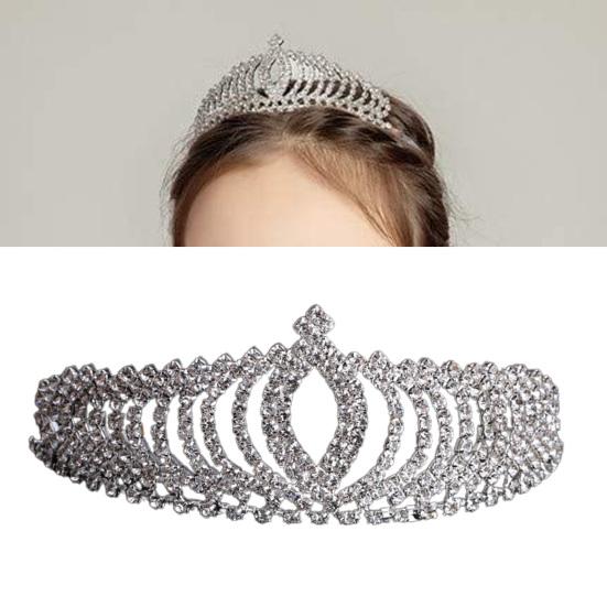 Baroque Branch Bridal Crown Rhinestone Tiara Dragonfly Wedding Hair Accessory