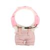 AXLUCE Lovebu Clothes Overalls with Headphones Plush Toy (Pink)