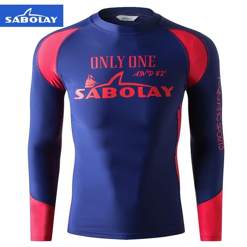 SABOLAY Quick-Dry Rash Guard Set Couples Swimming Diving Surfing UPF50 Nylon Compression Suit