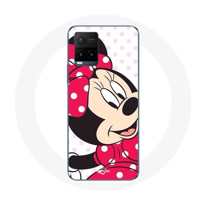 Coque pour Vivo Y21s 2021 / Y21 2021 Minnie Mouse Dessin animé mignon