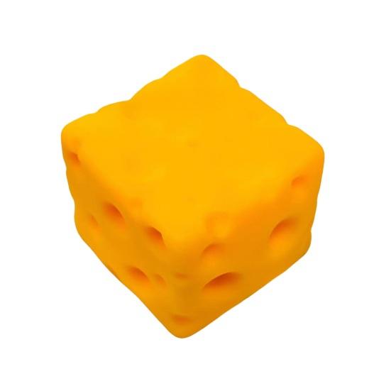 Cheese Stress Reliever Toy Soft Slow Rise Fidget for Anxiety Realistic Sensory Squeeze Toy for Adults Party Favor