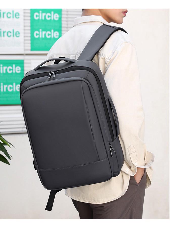 Men's Large Capacity Multifunctional Commuting Backpack for Business, Travel, and School