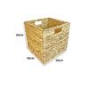 Gourd Straw Foldable Rattan Storage Basket - Bedroom Organizer