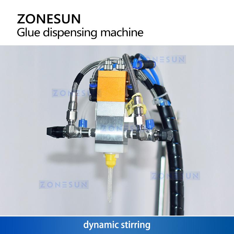 ZONESUN ZS-AGD2 Automatic AB Glue PCB Dispensing Machine Glue Packaging Machine AB Adhesives Dispensing Equipment