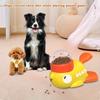 1 Interactive Press-on Dog Snack Dispenser Toy, Slow Food Puzzle Feeder, Duck Shape