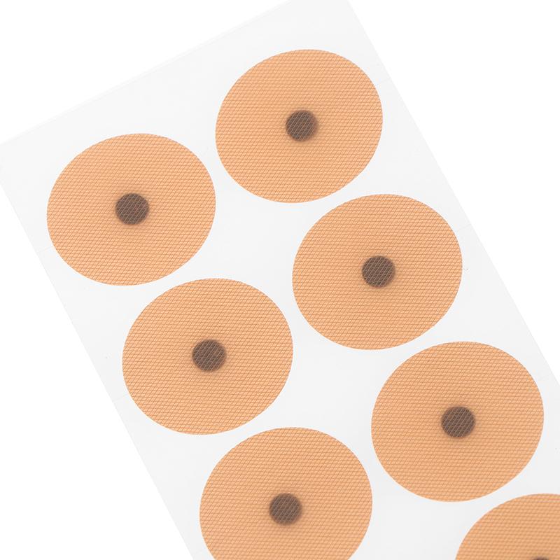 20 листов акупунктурных магнитных шариков, липкий пластырь для массажа уха, аурикулярный пластырь, акупунктурный липкий пластырь