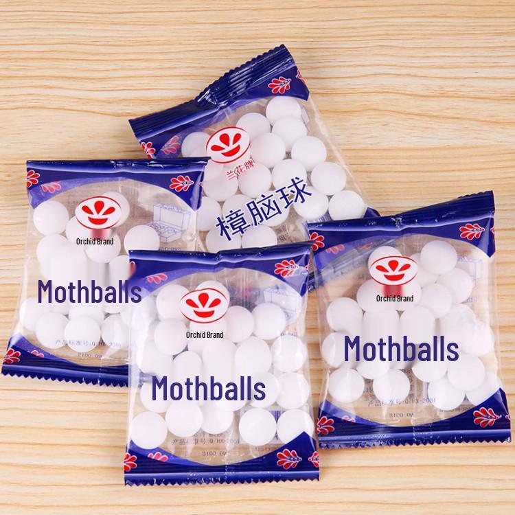 Камфорные шарики дезодоранты-репелленты от насекомых для шкафа и домашнего использования