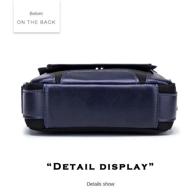 BULLCAPTAIN 2024 Мужская сумка-мессенджер Мужские сумки через плечо из натуральной кожи Деловая повседневная сумка через плечо Известный бренд мужская сумка-сумка