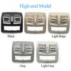 Rear Center Console Air Conditioning  AC Vent Grille Outlet Frame Cover For Benz W212 E Class E260 E300 E320 E400 2012-2015