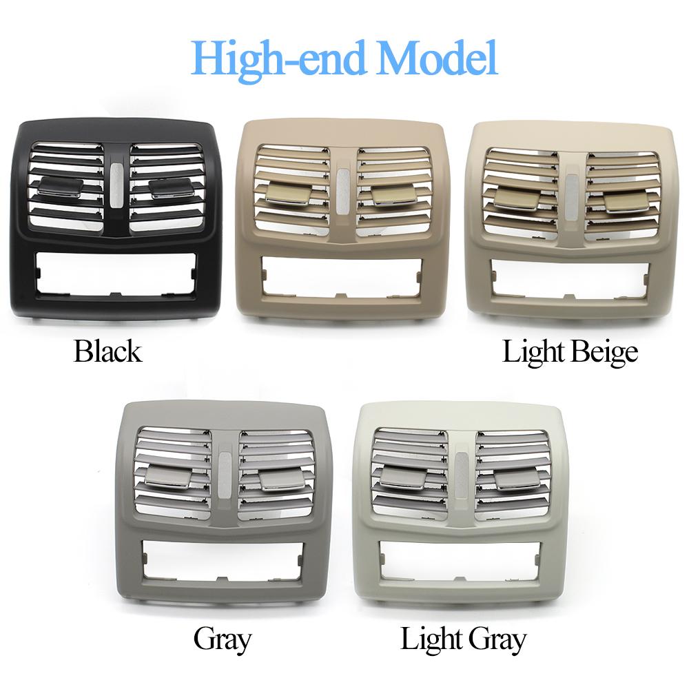 Rear Center Console Air Conditioning AC Vent Grille Outlet Frame Cover For Benz W212 E Class E260 E300 E320 E400 2012-2015