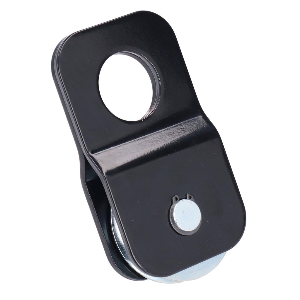 4 Tons8800lbs Load Capacity Winch Pulley Snatch Block High Tensile Strength Steel Black for