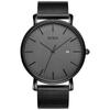 Simple Analog Stylish Waterproof Watch Popular Brand Watch R [BUREI] Men's Men's
