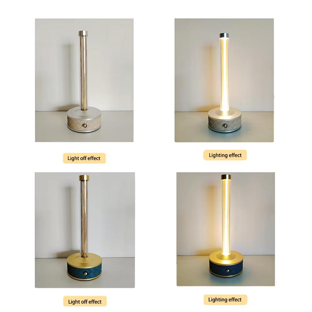 Новый перезаряжаемый ночник для помещений, портативный атмосферный свет для кемпинга, настольная лампа с квантовым проводом, роскошный декоративный светильник для бара и ресторана