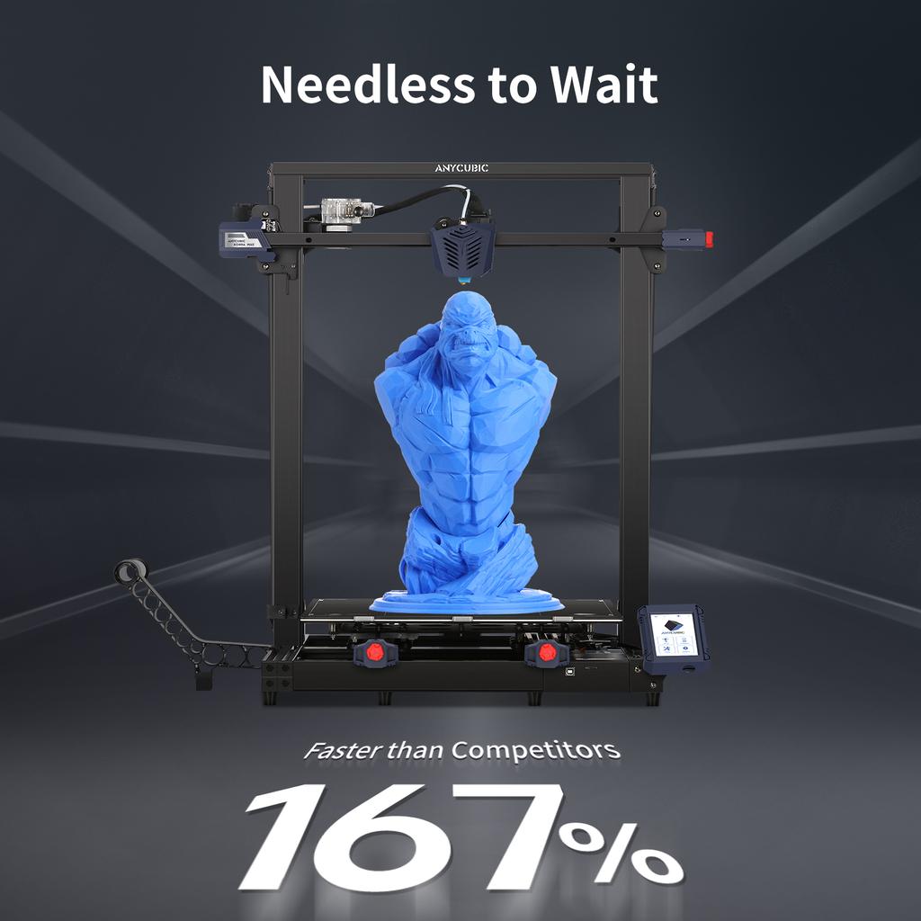 ANYCUBIC FDM Series 3D принтер KOBRA Vyper KOBRA Go полностью металлический каркас плюс размер настольный 3d принтер комплект impresora 3d drucker